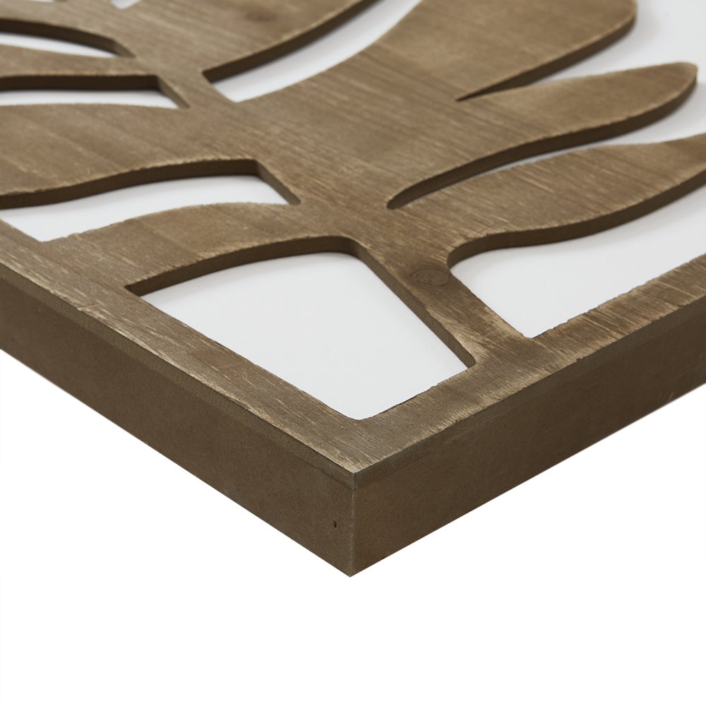 Birch Botanical Two-tone 2-piece Wood Panel Wall Decor Set. Picture 5