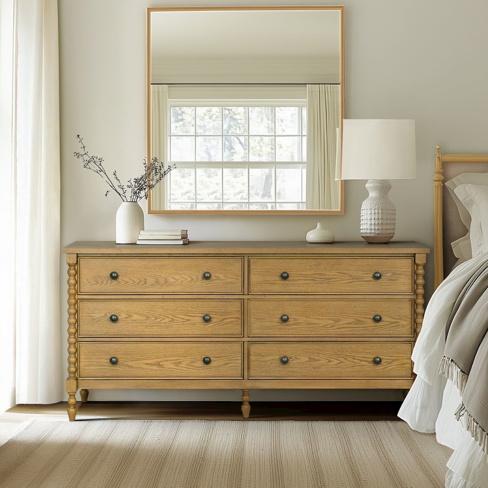 Beckett Large Dresser, Natural color. Picture 2