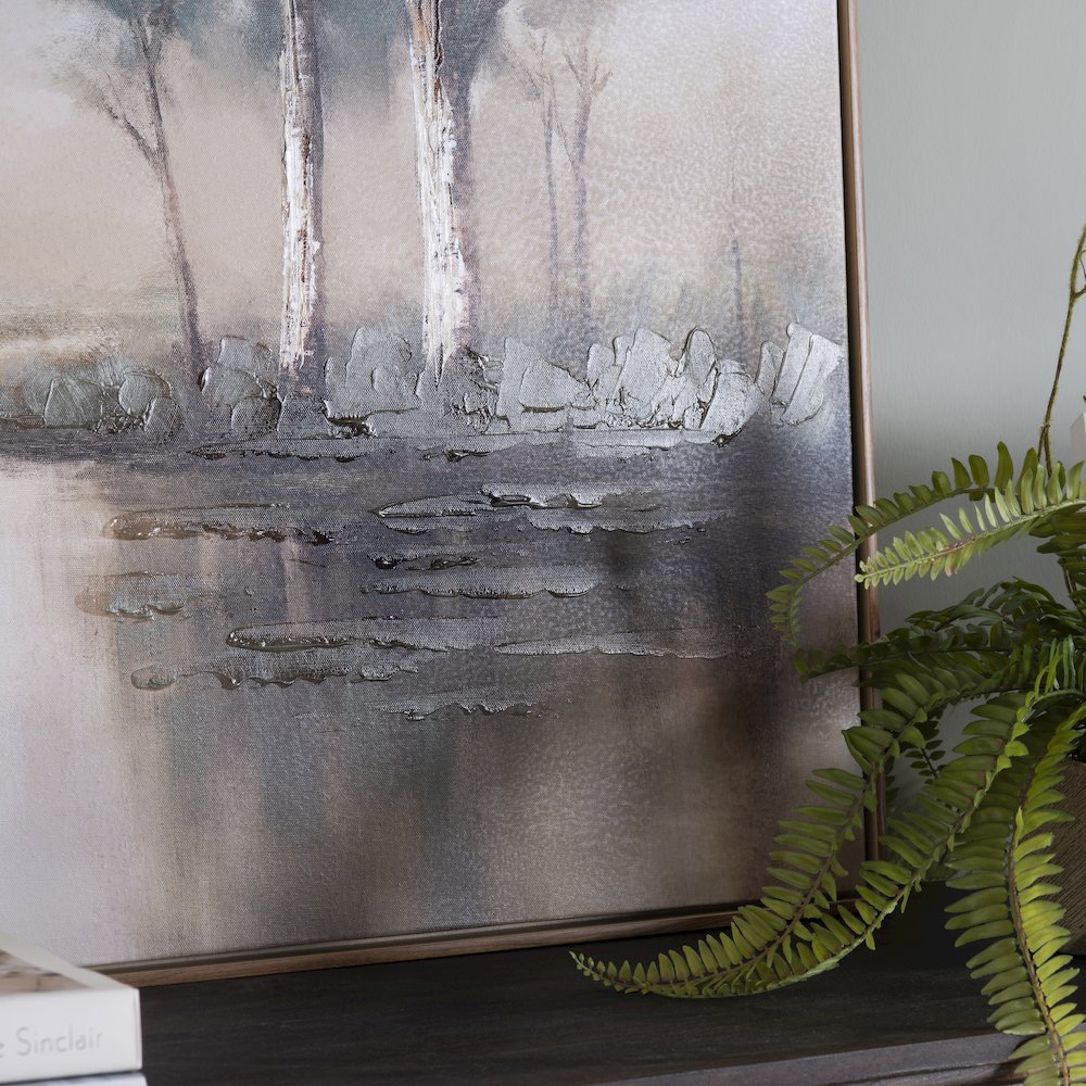 Turquoise Creek Wall Decor. Picture 6