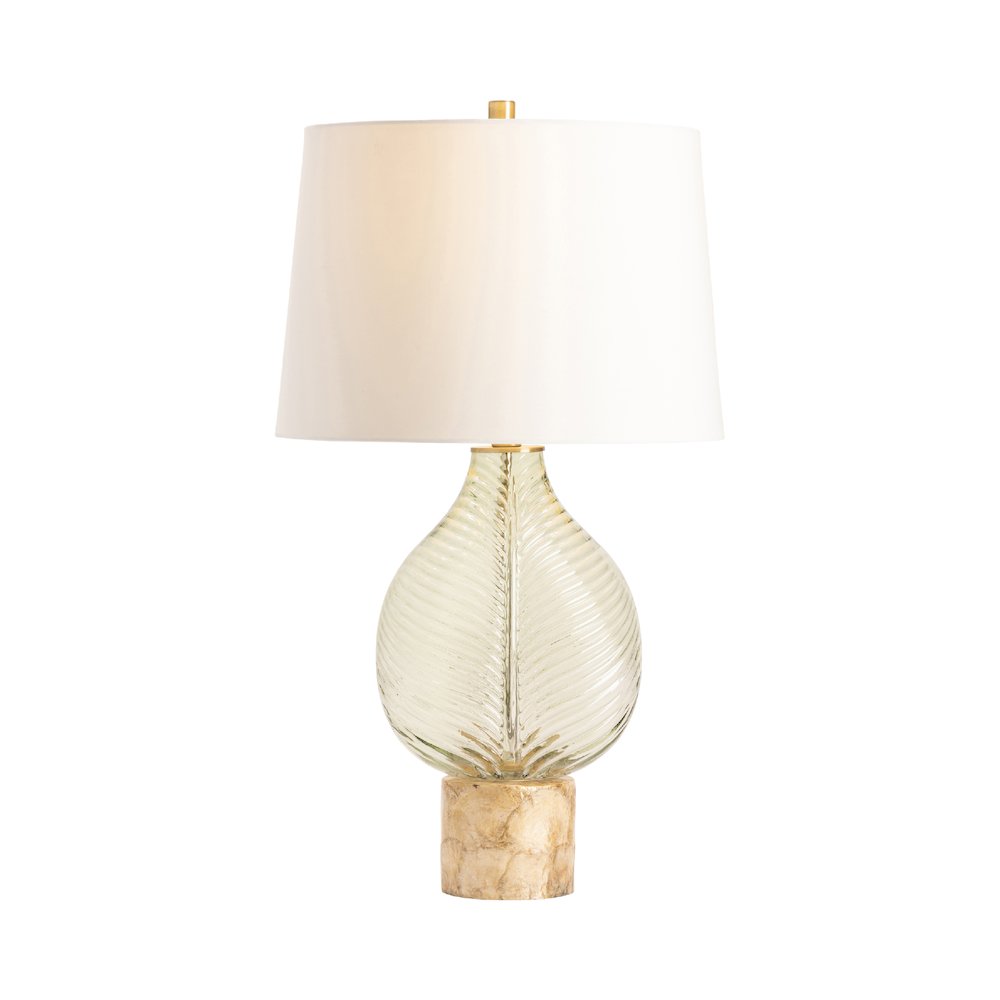 28.25"H Glass Table Lamp  1Pcs Ups Pack 3.8'. Picture 2