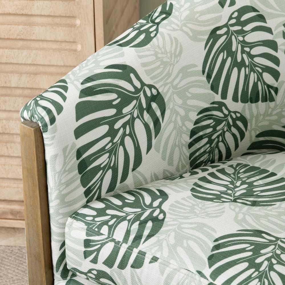Upholstered Swivel Accent Chair. Picture 5