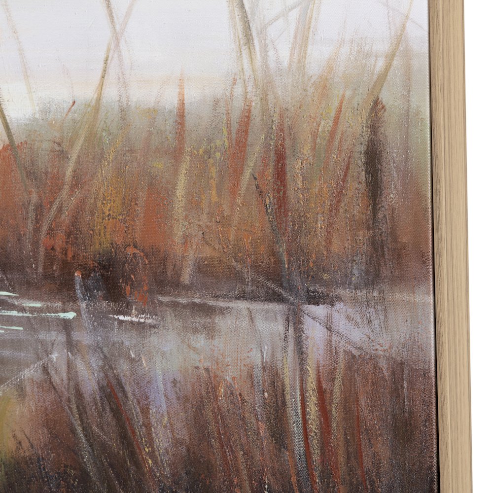 Gazing Egret 3 Wall Decor. Picture 2