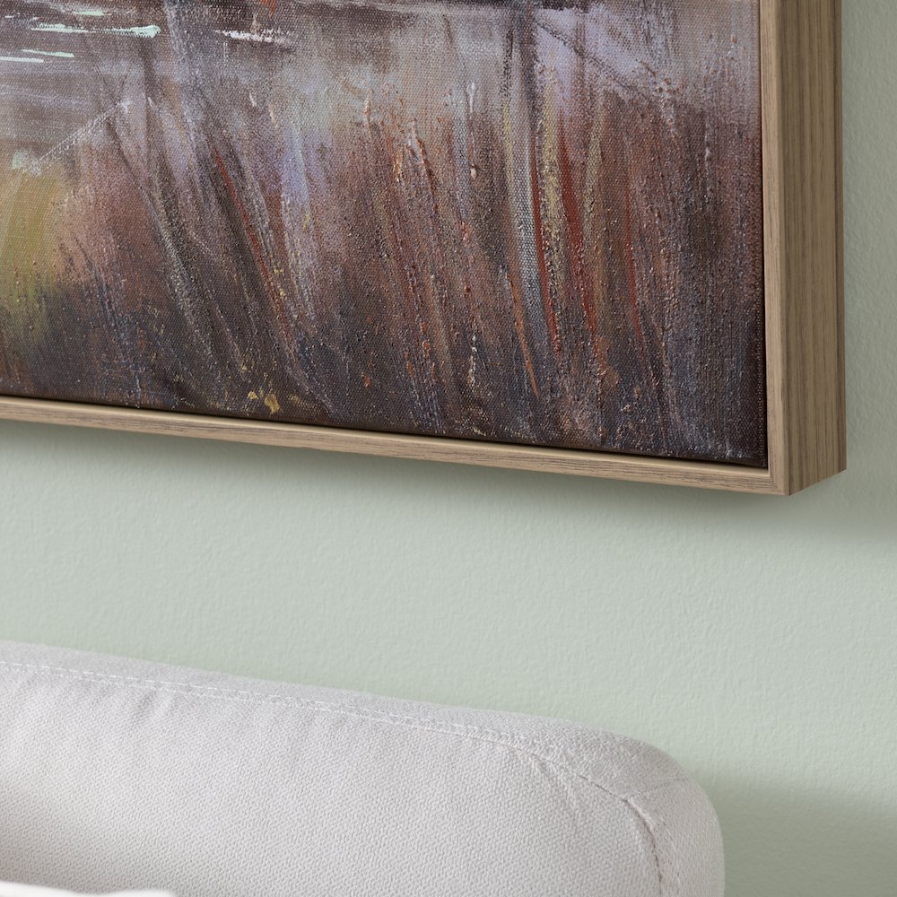 Gazing Egret 3 Wall Decor. Picture 4