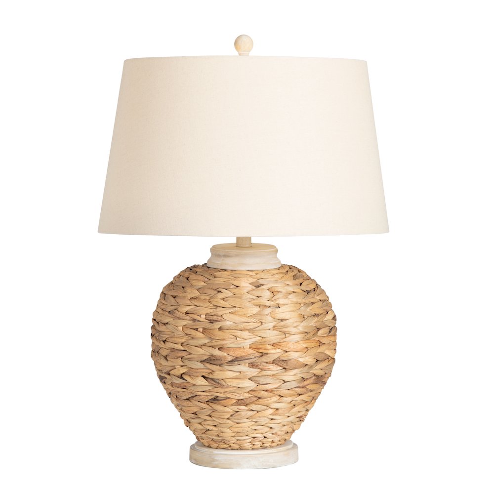 27.5"H Sea Grass Table Lamp. Picture 2