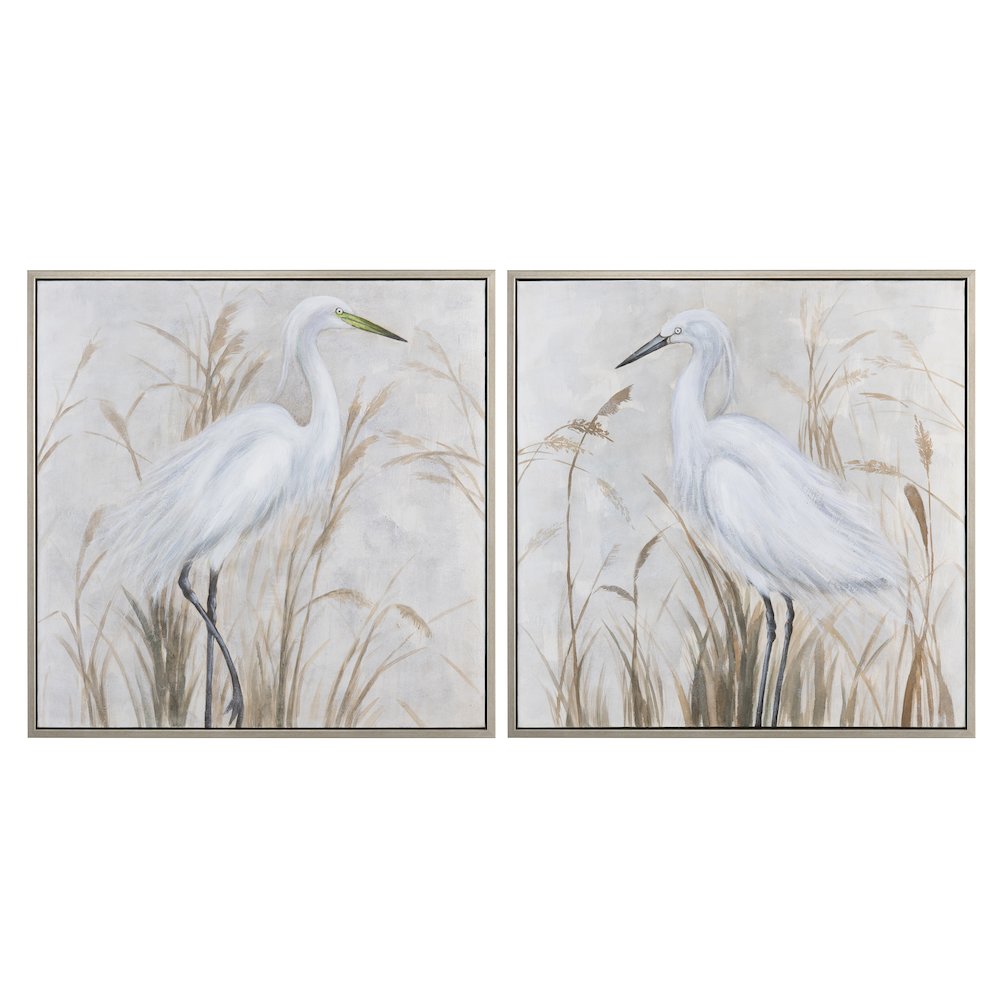 Beachin' Egrets Wall Decor. Picture 1
