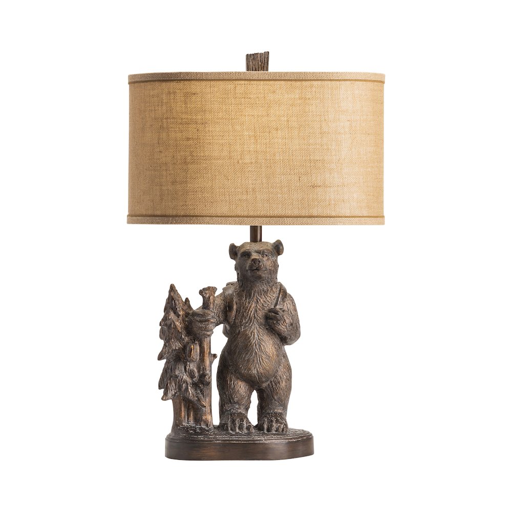 28.5"H Resin Table Lamp  1Pcs Ups Pack 3.29'. Picture 2