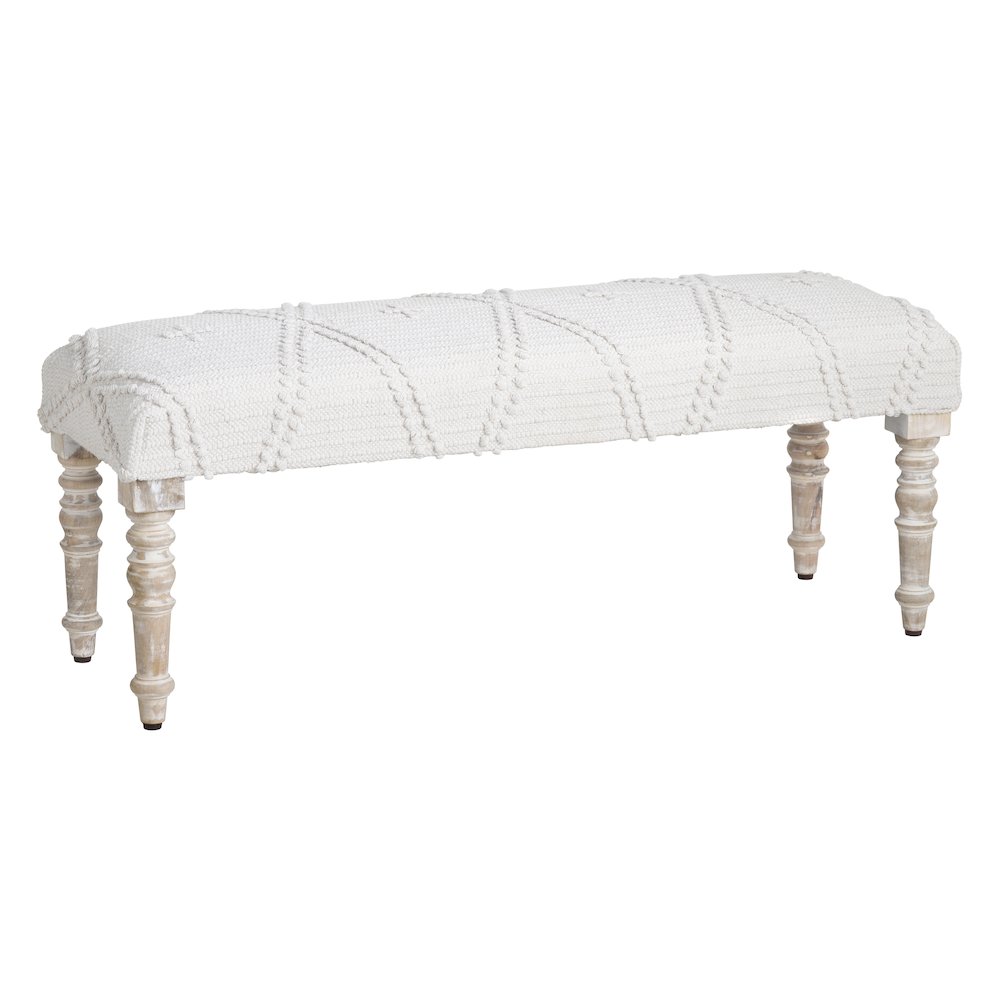 Upholstered Accent Bench. Picture 1
