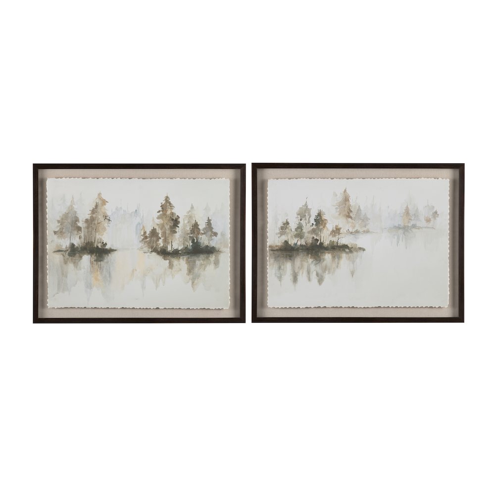 Sepia Silhouette Wall Decor. Picture 1