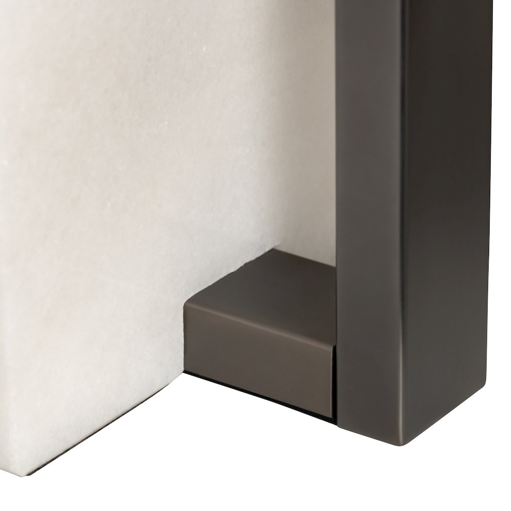 29.75"H Marble + Metal Table Lamp 1Pcs Ups Pack 3'. Picture 5