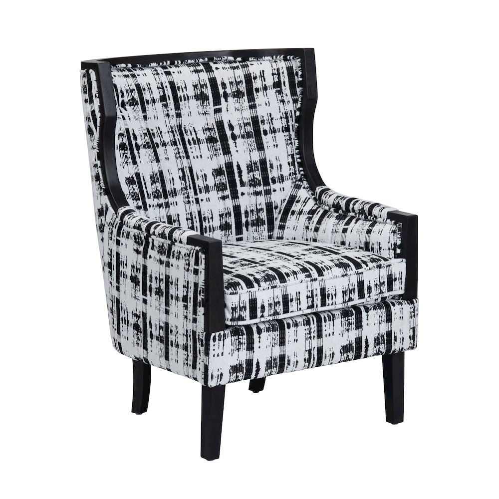 Upholstered Accent Chair. Picture 1