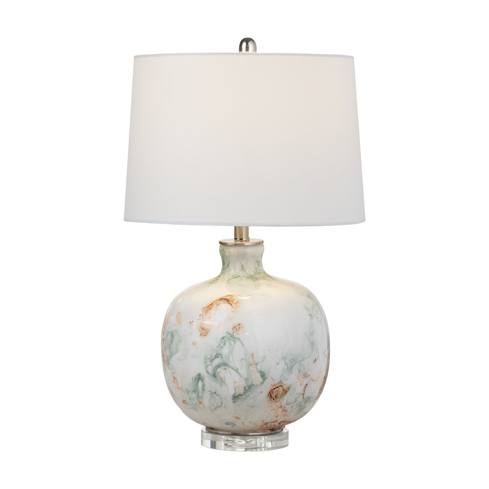 27"H Glass Table Lamp 1Pcs Ups Pack 3.01'. Picture 2