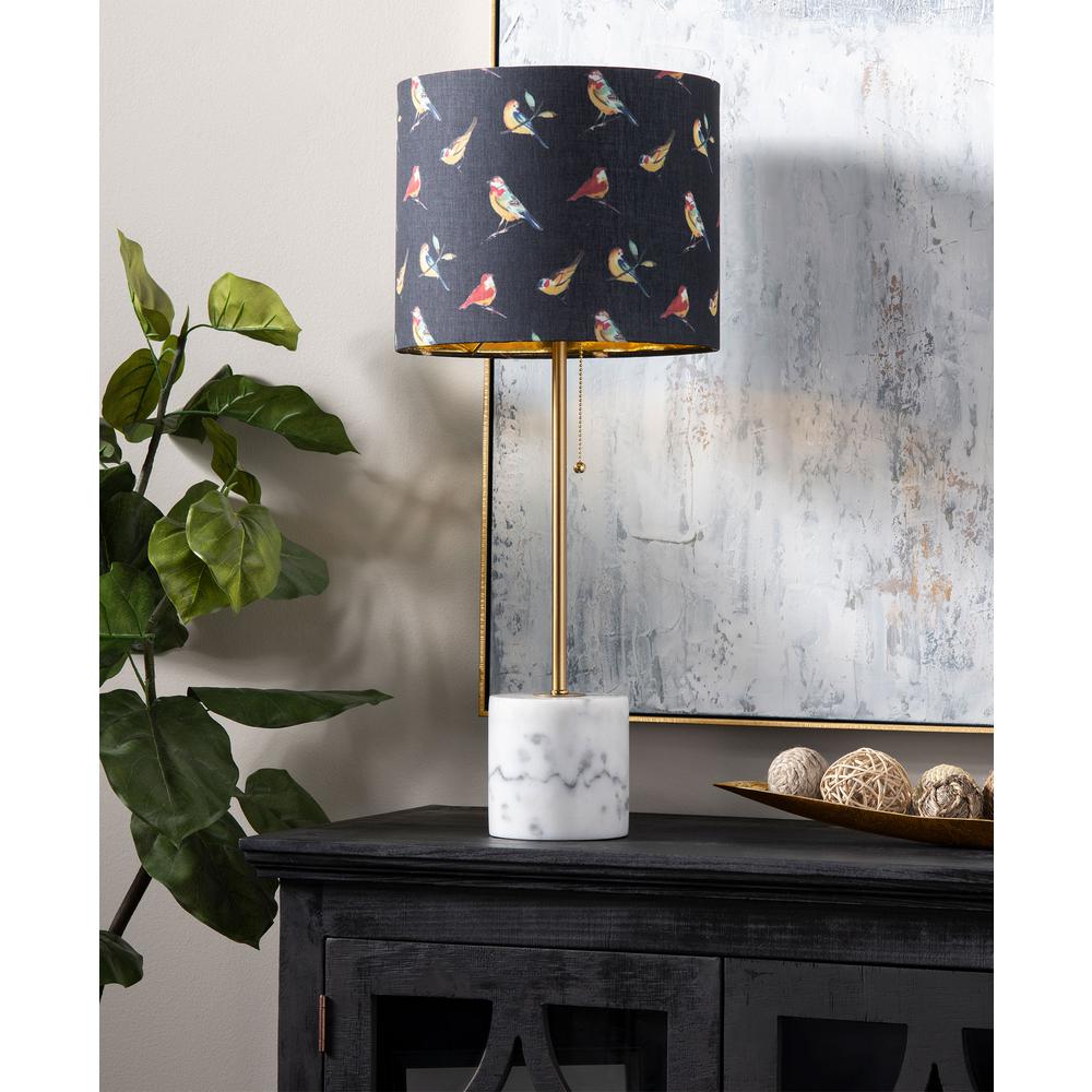 Crestview Collection Evolution Isla Marble Base Table Lamp in Gold. Picture 5