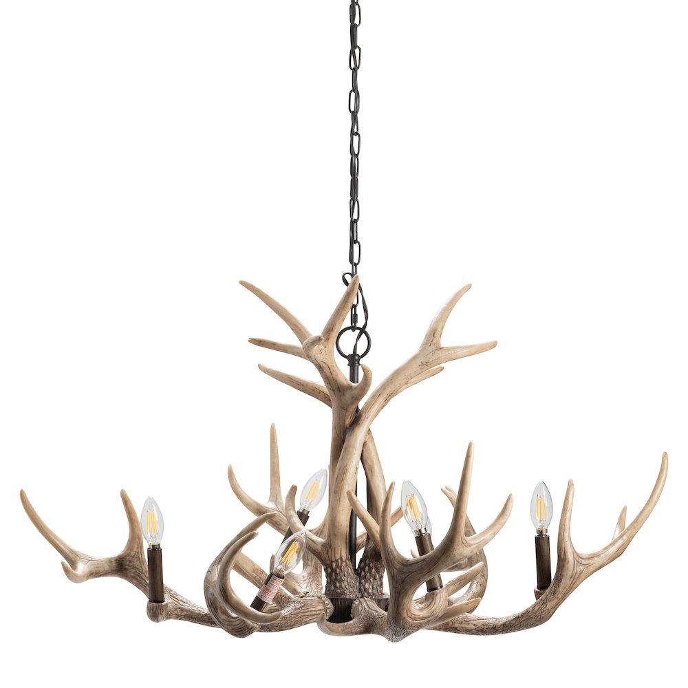 36"W Resin Pendant Light 1Pcs Ups Pack 15.6'. Picture 1