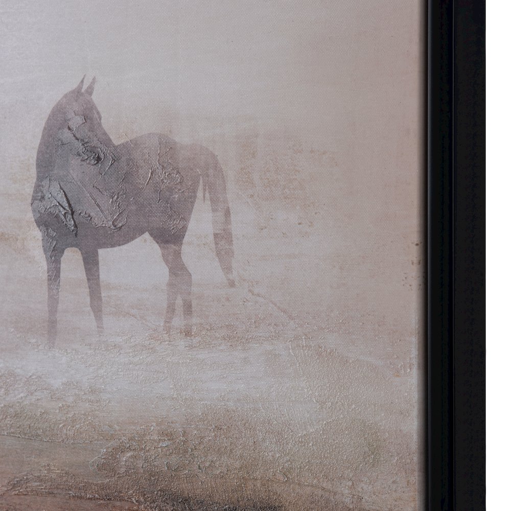 Grazing Stallions Wall Decor. Picture 2