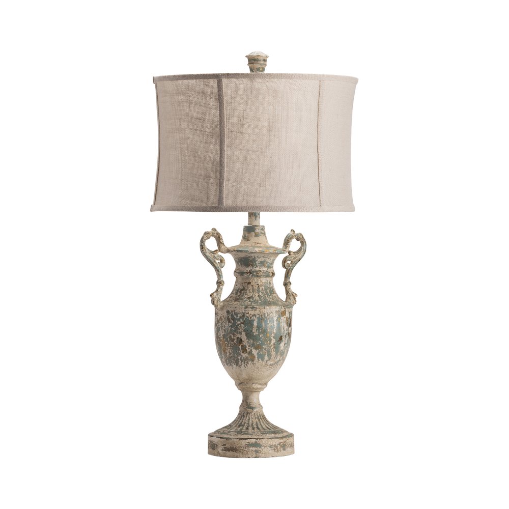 33.25H Resin Table Lamp  2Pcs Ups Pack, 5'. Picture 3