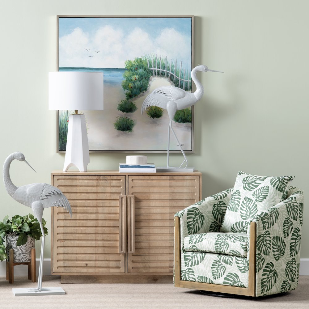 Upholstered Swivel Accent Chair. Picture 6