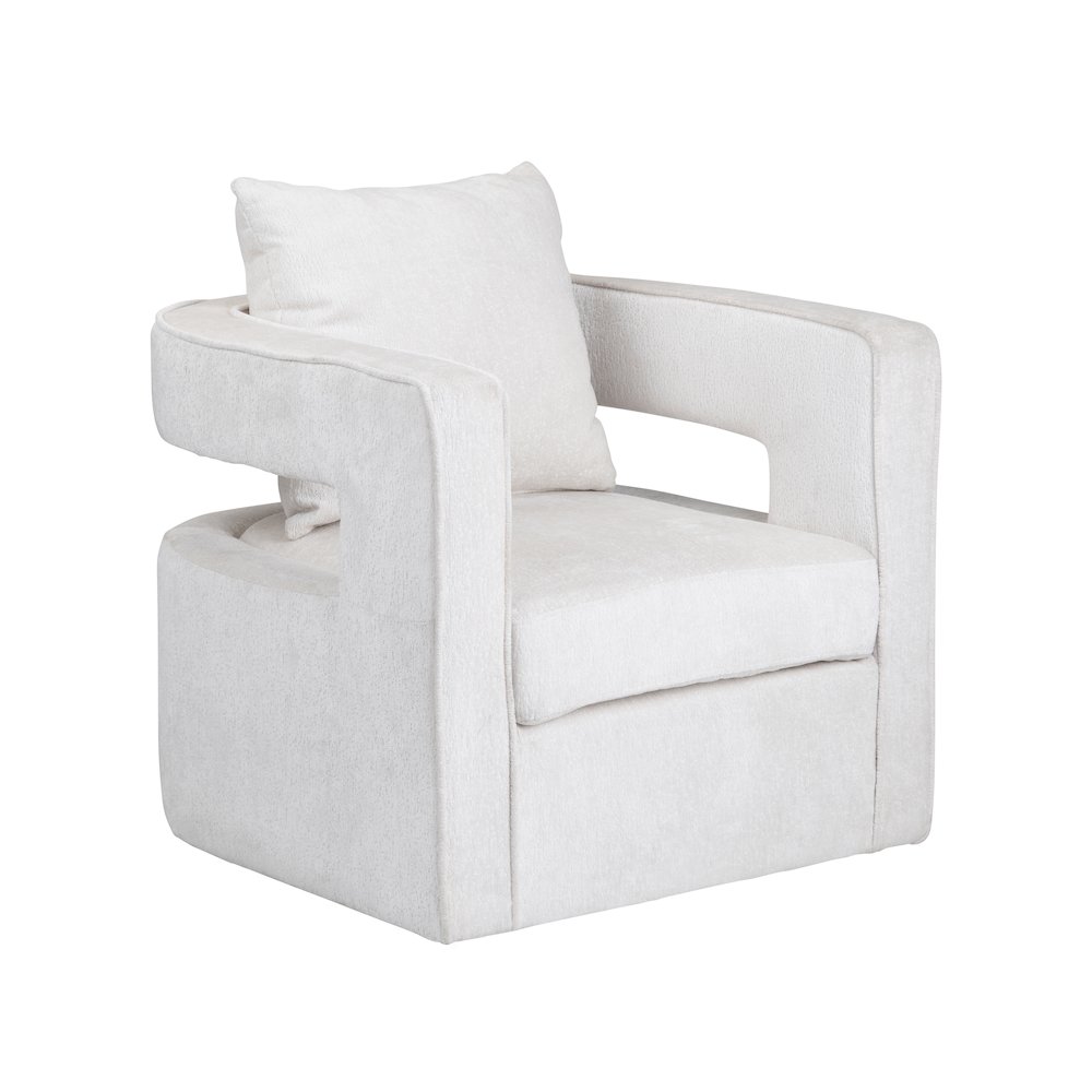 Upholstered Accent Chair. Picture 1