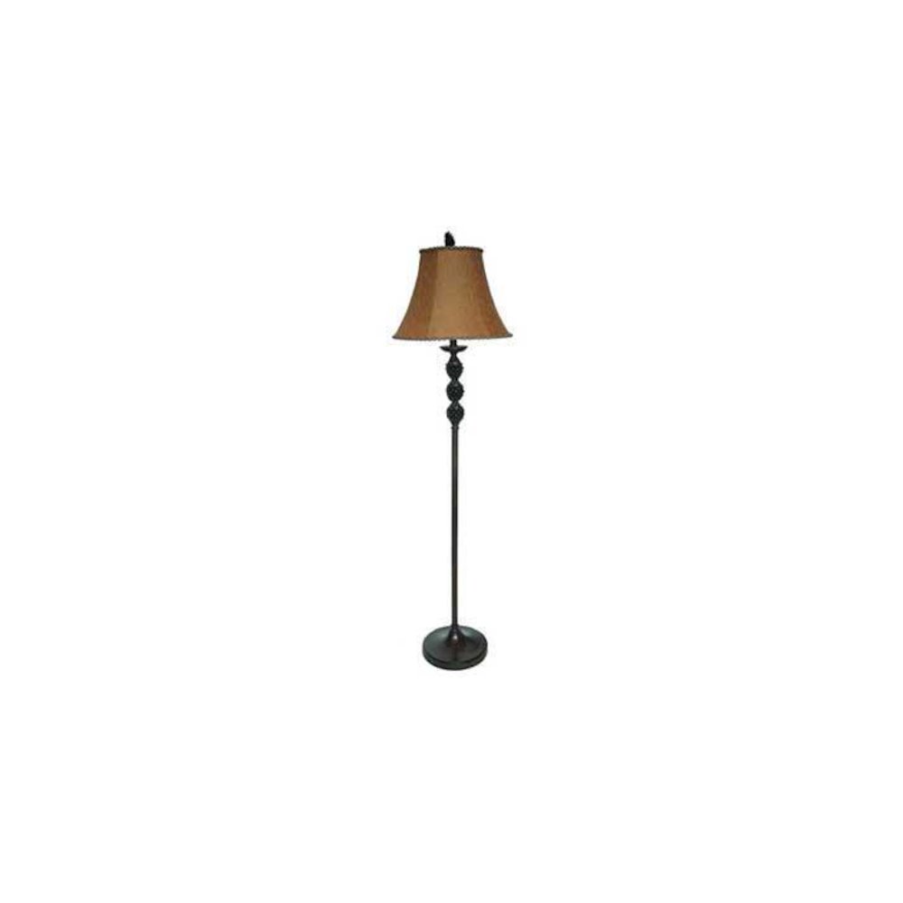 Crestview Pinecone Floor Lamp CVARP230. Picture 1