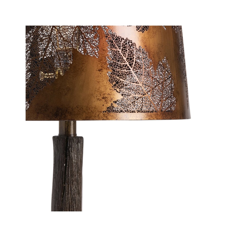 27.25"H Resin + Metal Shade Table Lamp  2Pk/2.42'. Picture 3