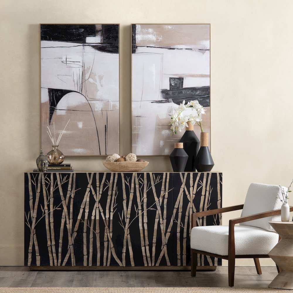 Oak Lines Wall Decor. Picture 3