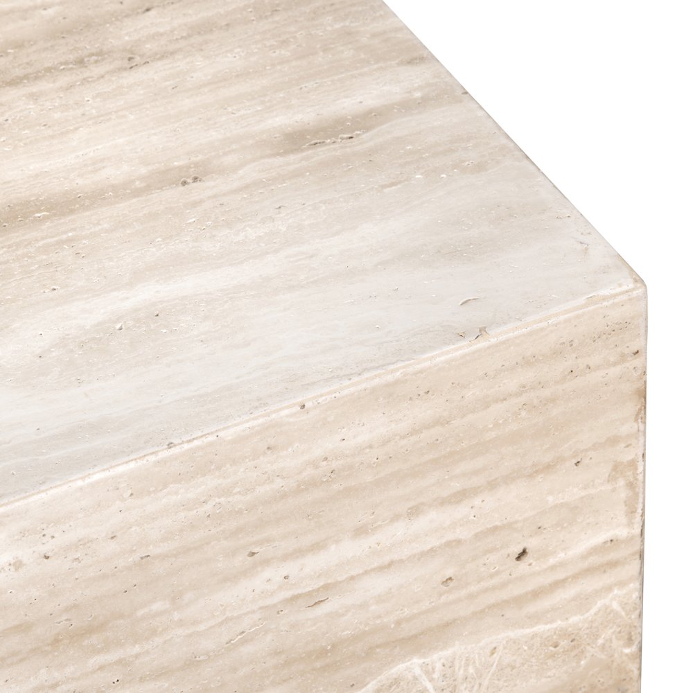Rectangle Travertine Stone Cocktail_Coffee Table. Picture 4