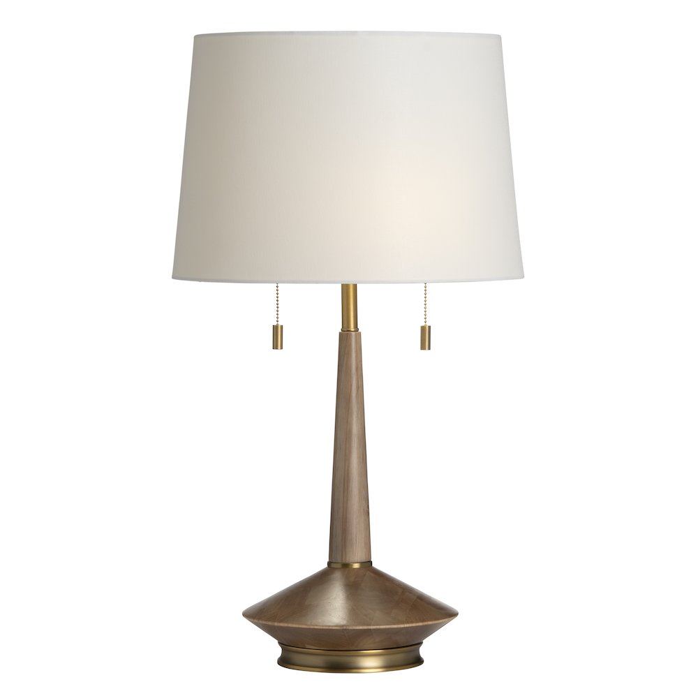 28.75"H Wood Table Lamp 1Pcs Ups Pack 4.44'. Picture 2