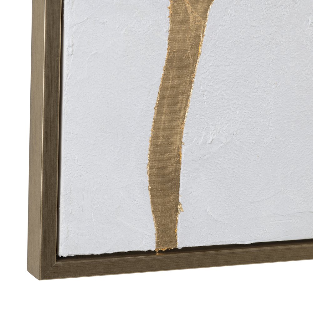 Gold Lines Wall Decor. Picture 2