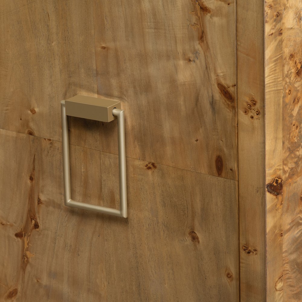 72" Mappa Burl 4-Door Media Credenza. Picture 6