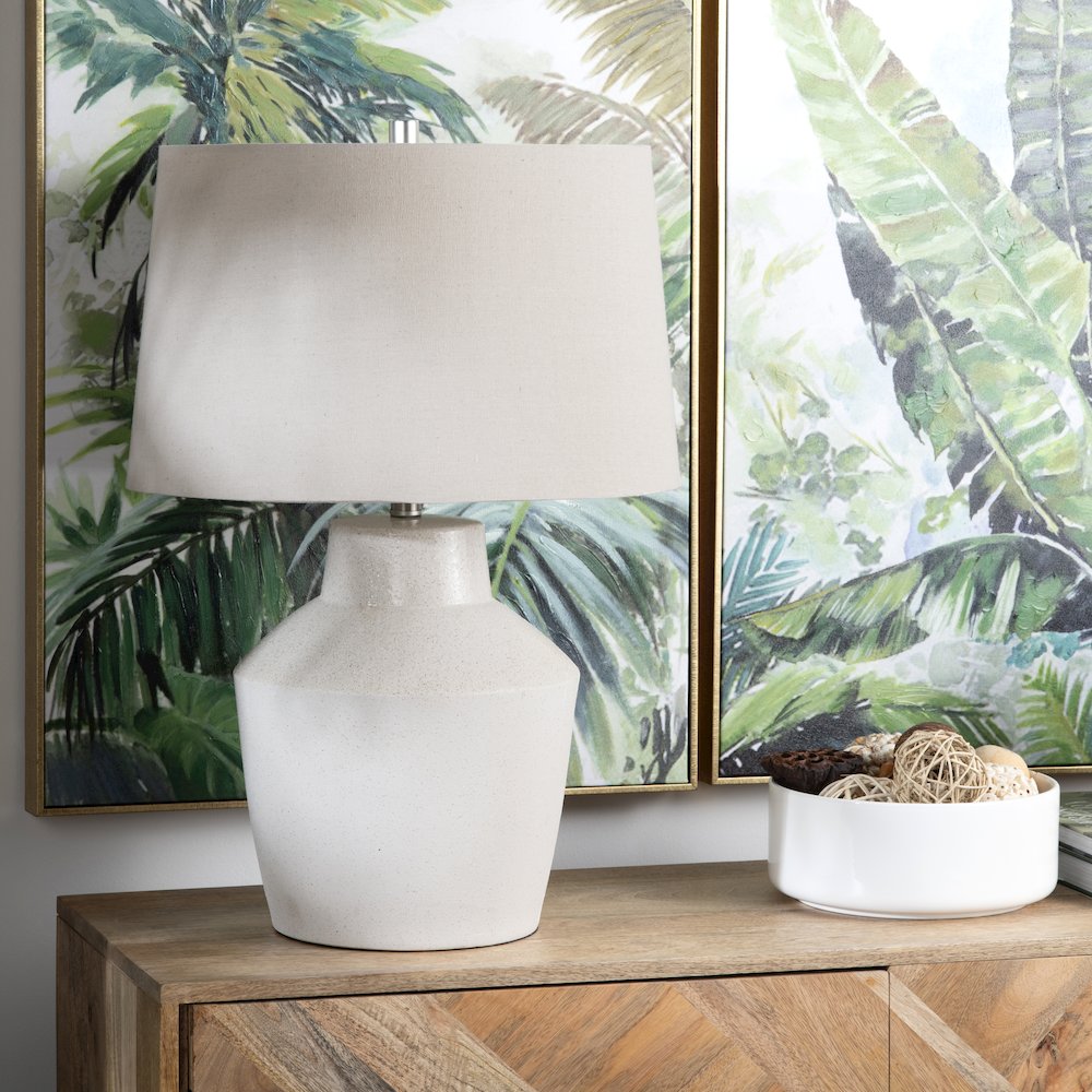 27"H Ceramic Table Lamp 1Pcs Ups Pack 3.6'. Picture 4