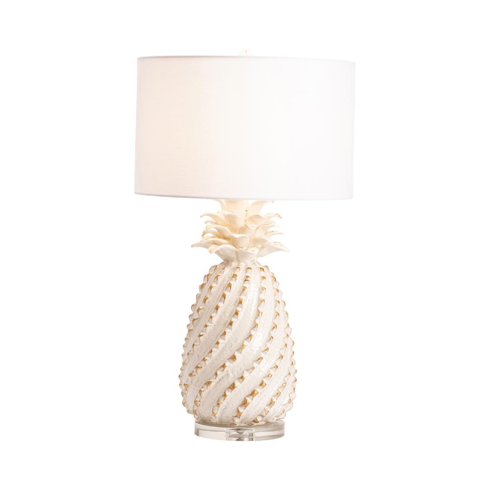 Crestview Collection The Estate Table Lamp White Ceramic 29.5" Ht.  Style. Picture 1