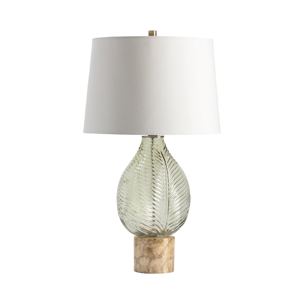 28.25"H Glass Table Lamp  1Pcs Ups Pack 3.8'. Picture 3