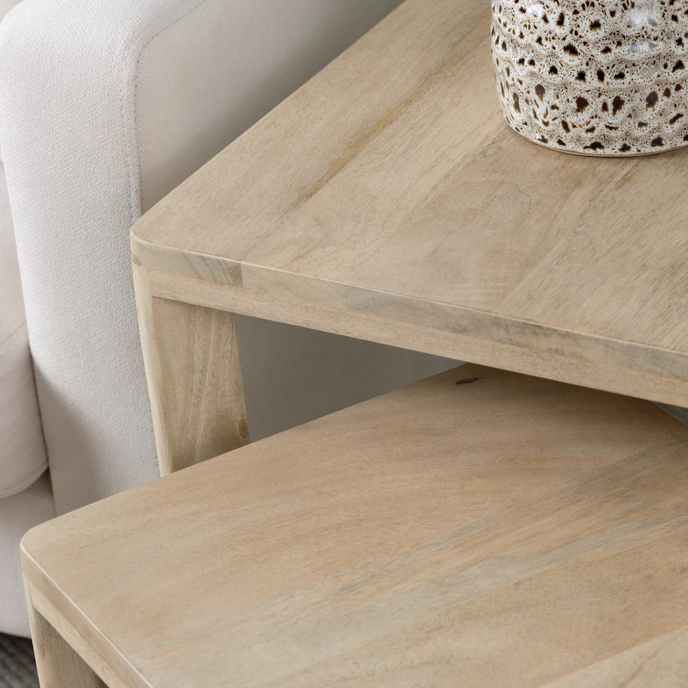 2 Piece Nesting Table Set. Picture 3