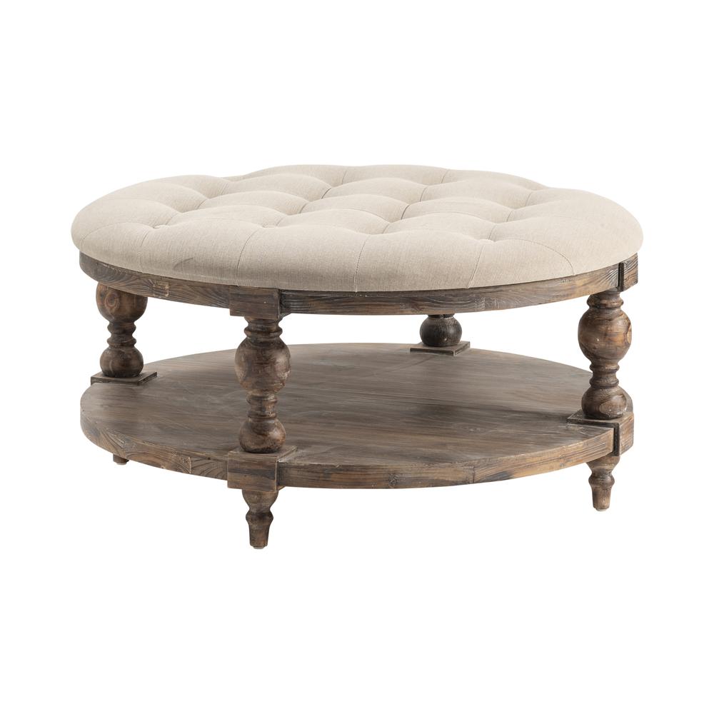 Crestview Collection CVFNR857 18" Ottoman Accessories. Picture 1