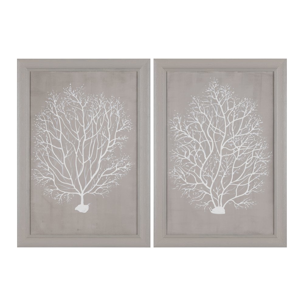 Beige Corals Wall Decor. Picture 1