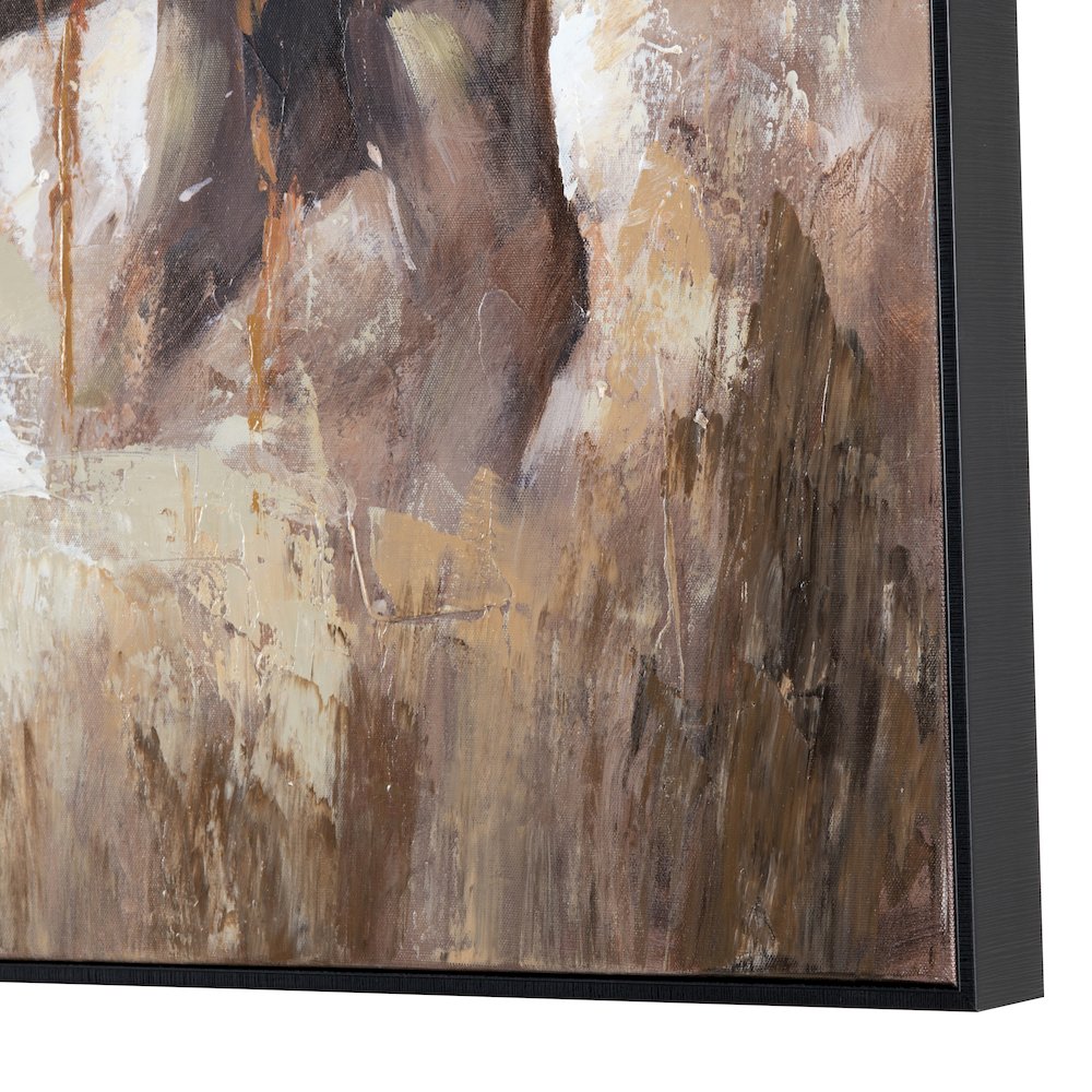 Bolting Bison Wall Decor. Picture 2