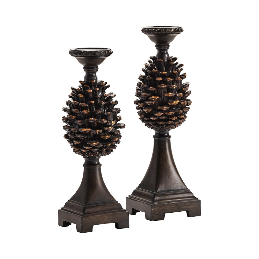 Pine Bluff Candleholders. Picture 2
