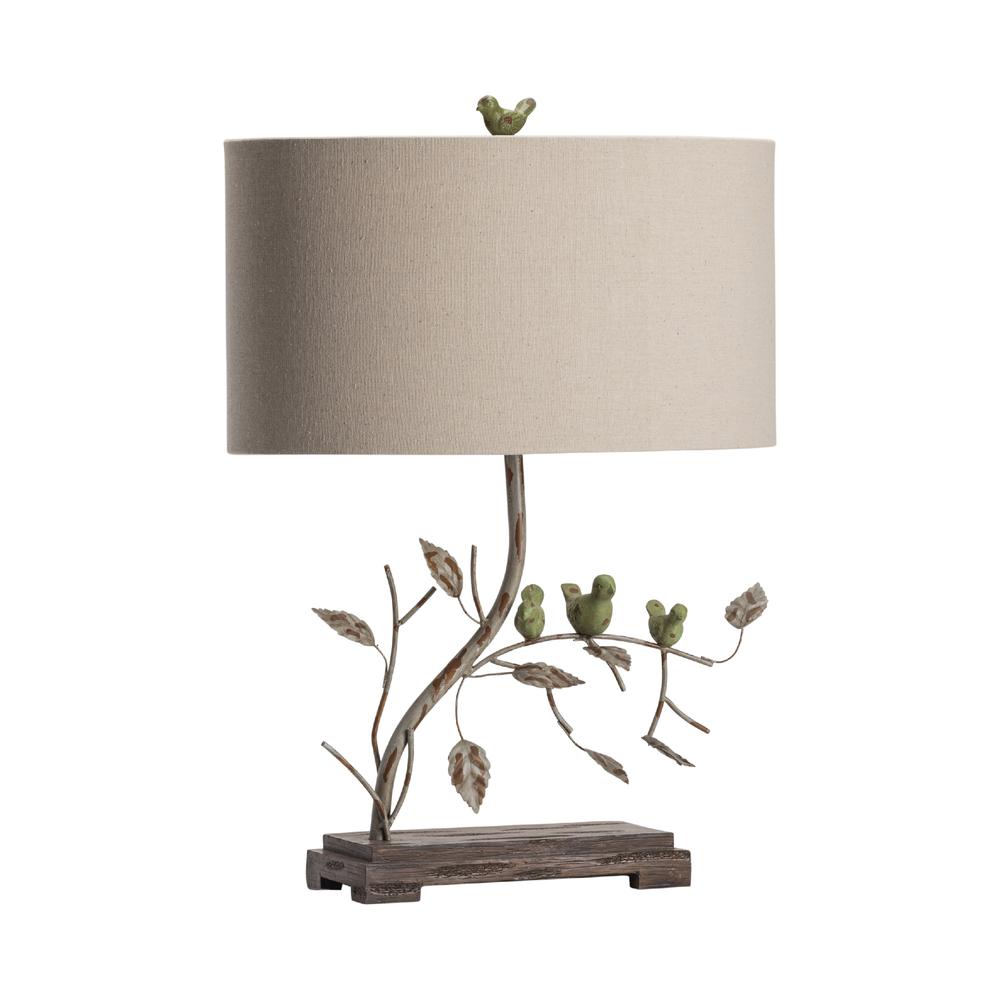 Crestview Collection Zuri Metal and Crystal Table Lamp. Picture 1