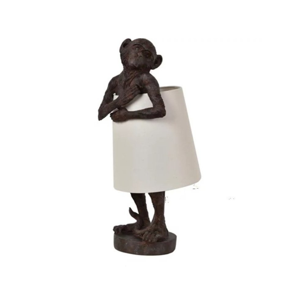 Crestview Collection EVAVP1480 Amelia Table Lamp Handfinished Brown. Picture 1