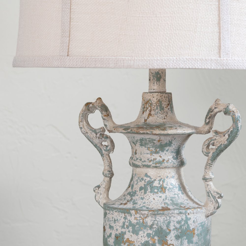 33.25H Resin Table Lamp  2Pcs Ups Pack, 5'. Picture 5