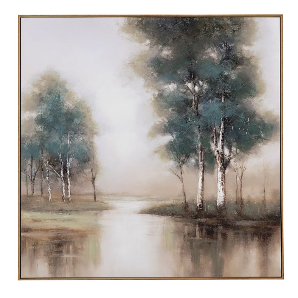 Turquoise Creek Wall Decor. Picture 1