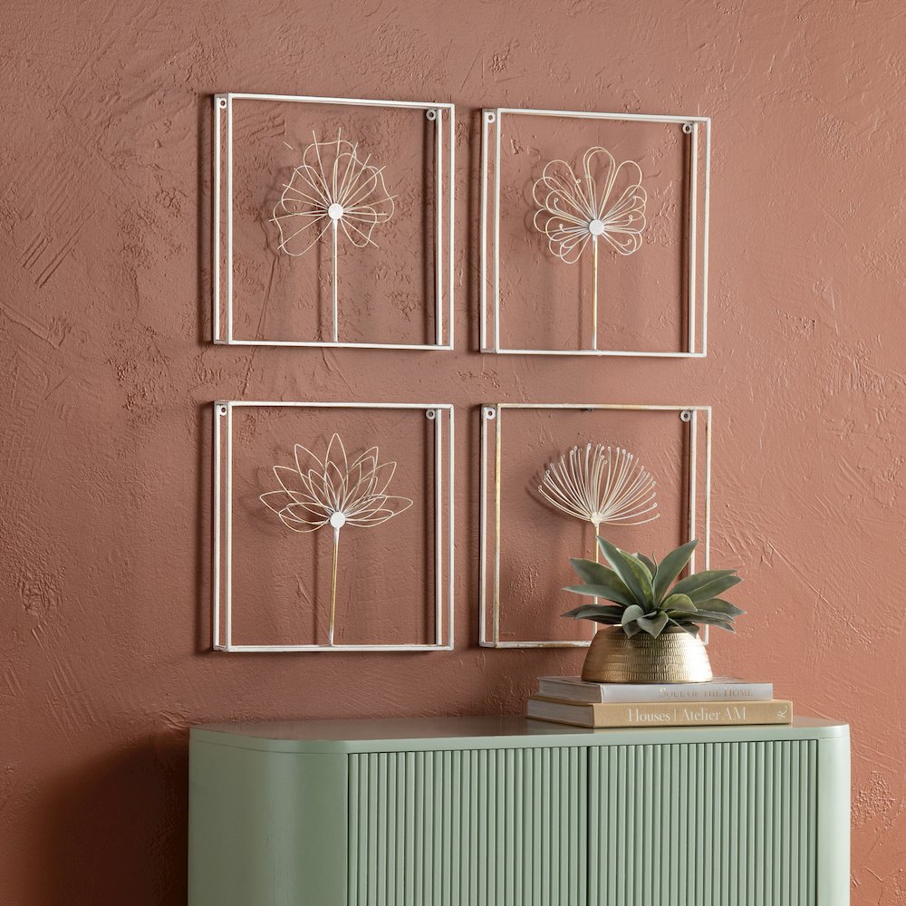 Arabello Wall Decors, Set Of 4 Wall Decor. Picture 4