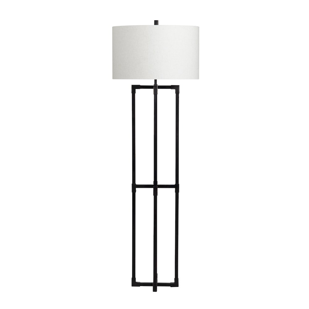 61.5"H Metal Floor Lamp With Shade. Picture 1