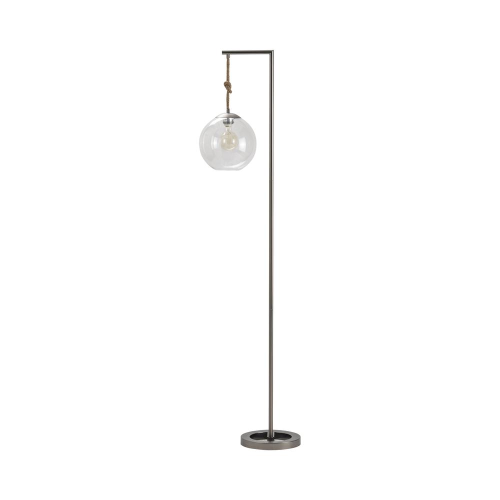 Crestview Collection CVAZER057 66H Metal Floor LAMP 1PCS KD / 2.9' Lighting. Picture 1