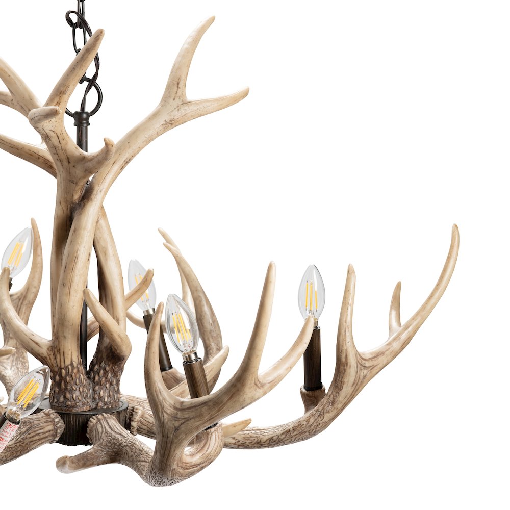 36"W Resin Pendant Light 1Pcs Ups Pack 15.6'. Picture 3