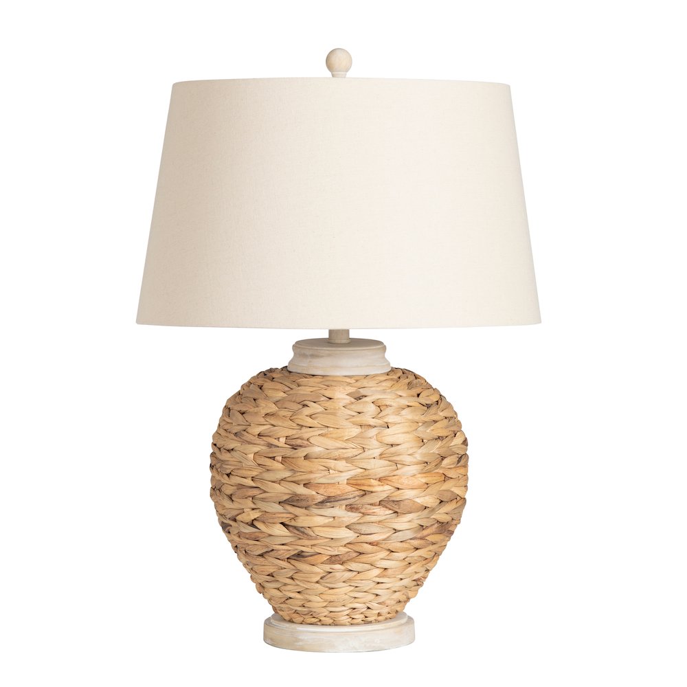 27.5"H Sea Grass Table Lamp. Picture 1