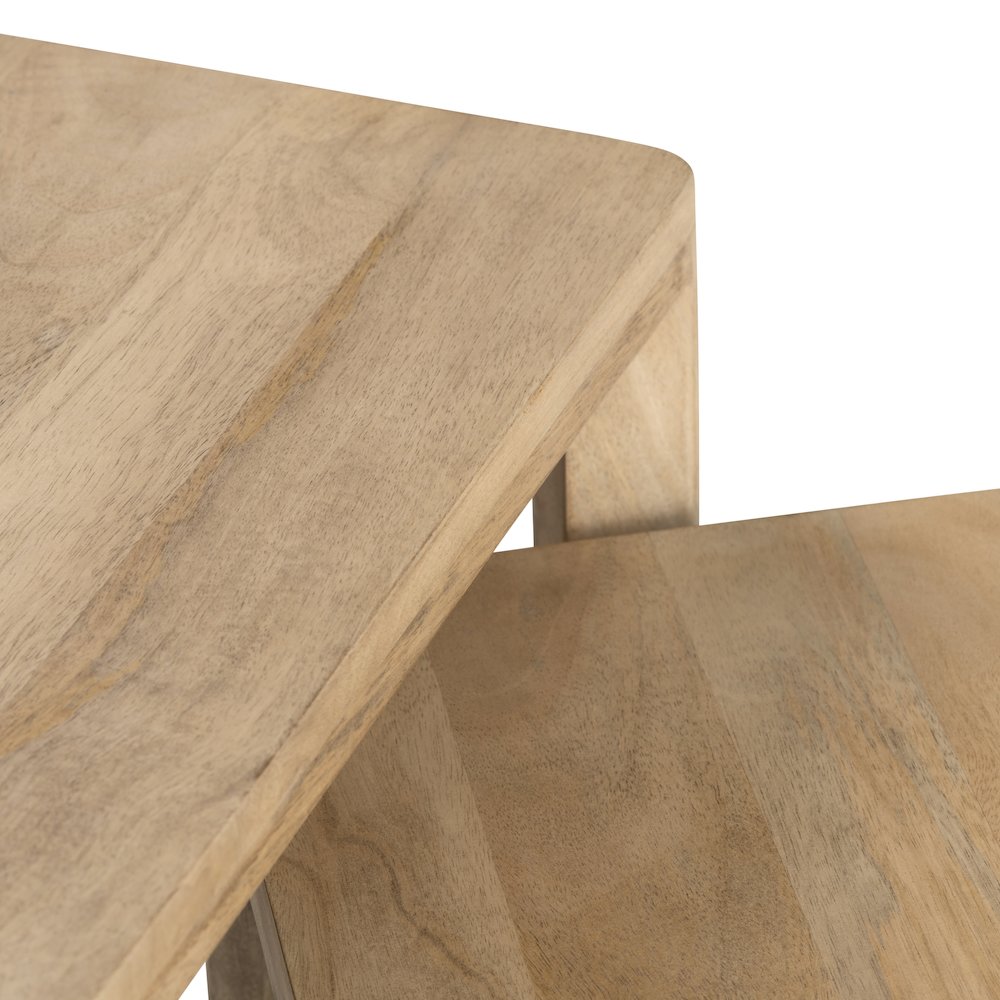 2 Piece Nesting Table Set. Picture 4