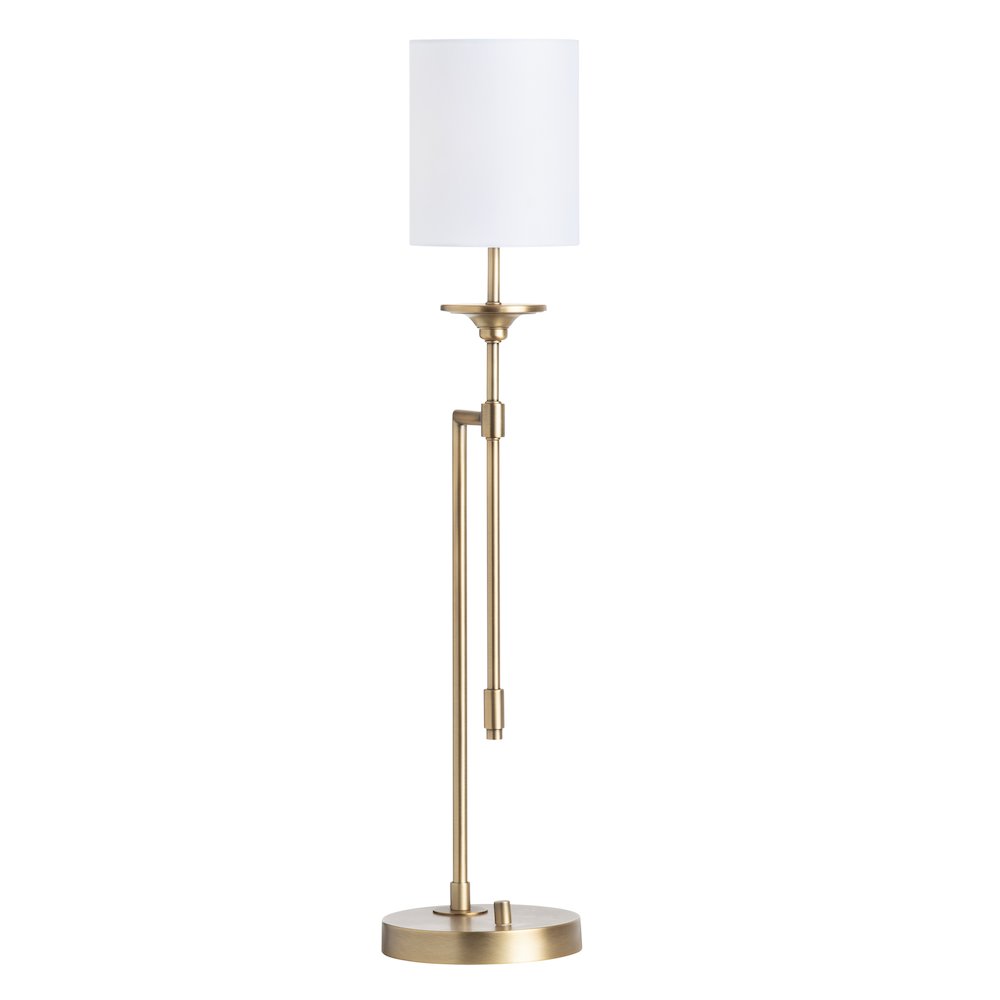 Olympia Table Lamp 7" X 7" X 34". Picture 1