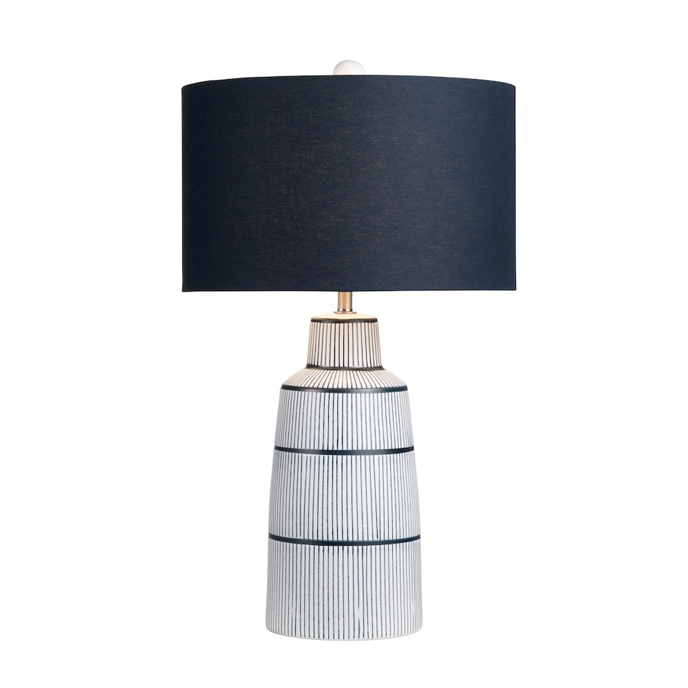 29"H Ceramic Table Lamp With Linen Shade. Picture 2