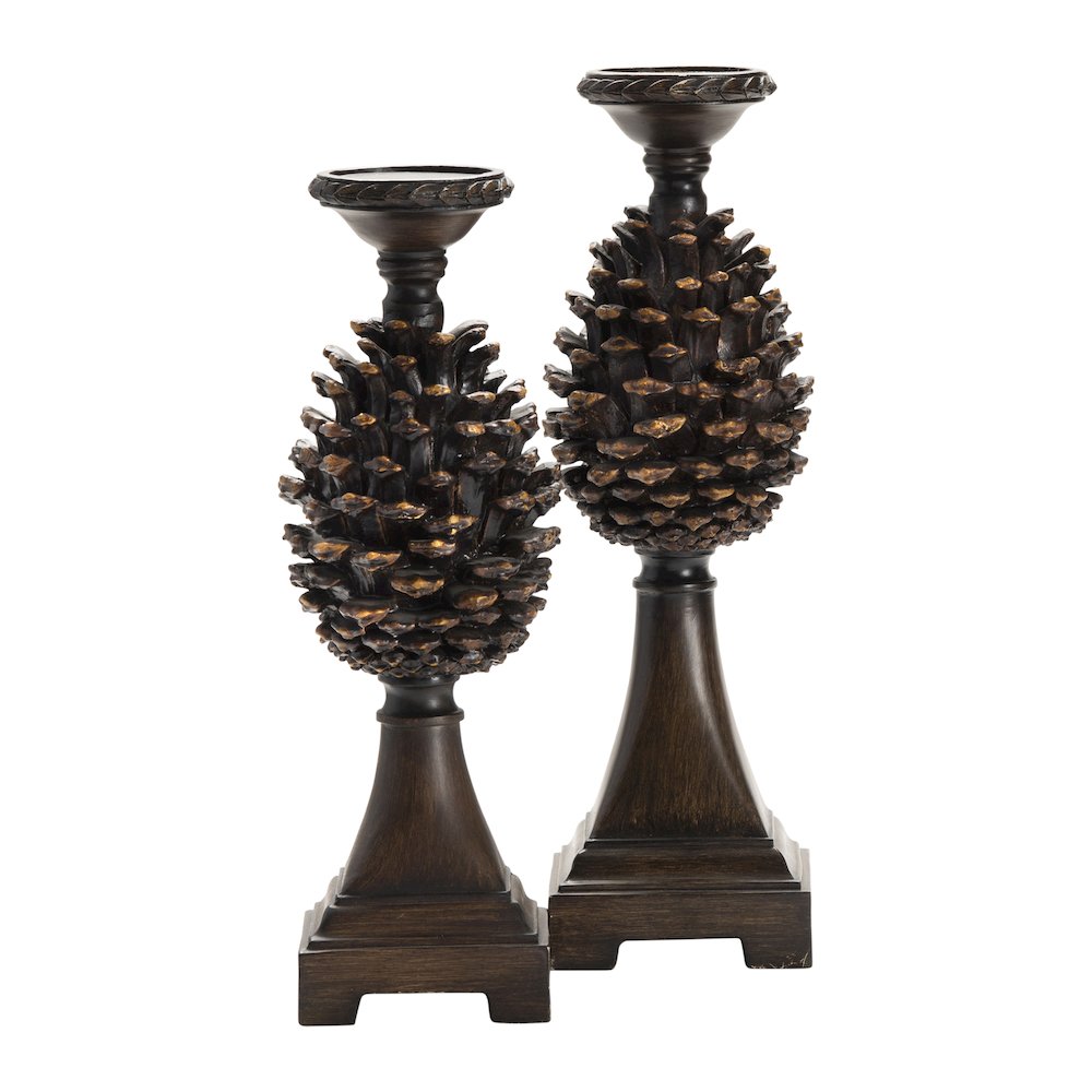 Pine Bluff Candleholders. Picture 1