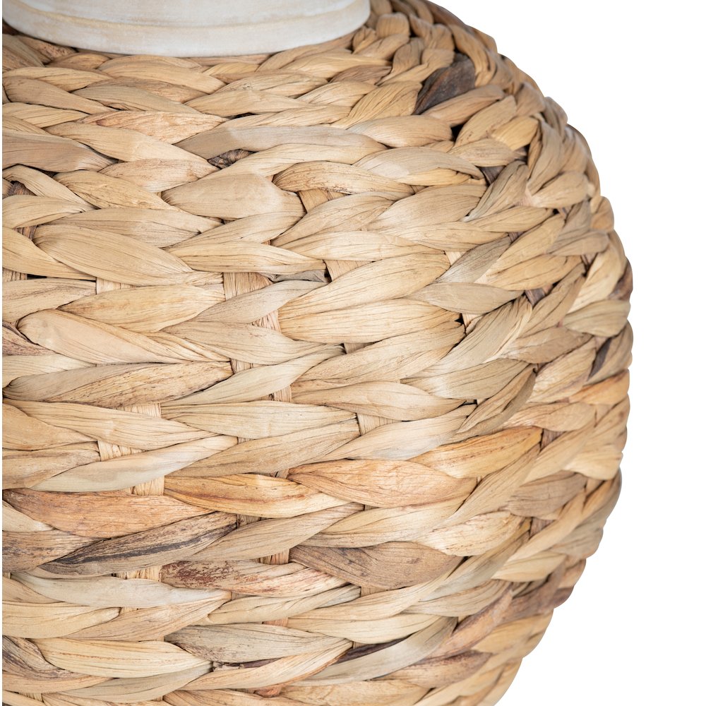 27.5"H Sea Grass Table Lamp. Picture 3